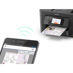 Epson WF Pro WF-4825DWF - A4 - Farve - Blk - Multifunktions Printer