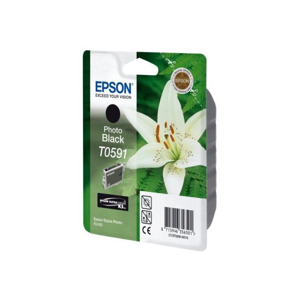 Epson original blkpatron T059 - Foto-Sort - 13 ml - UltraChrome K3