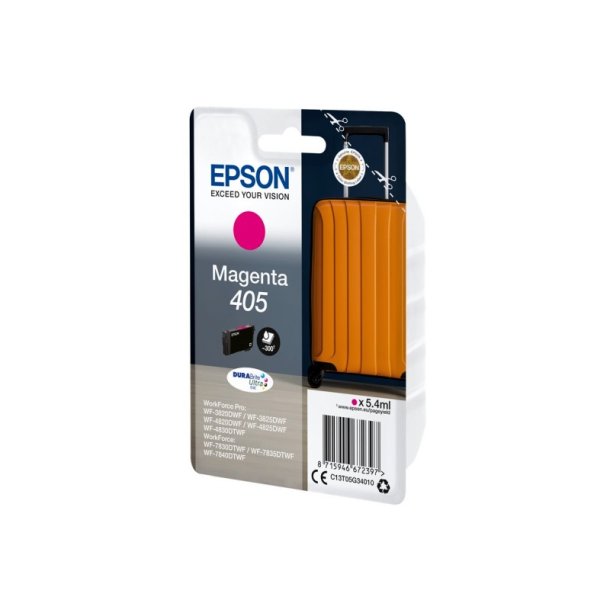 Epson original blkpatron T405 - Magenta - 5,4 ml - 405 Kuffert