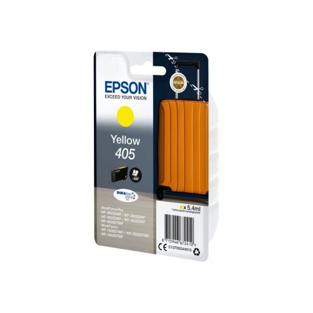 Epson original blkpatron T405 - Yellow - 5,4 ml - 405 Kuffert