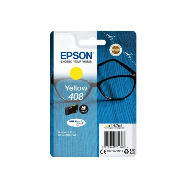 Epson original blkpatron 408 - Workforce WF-C4810 - Yellow L - 14,7 ml