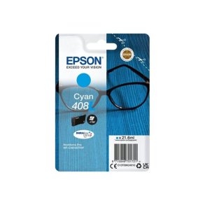 Epson original blkpatron 408 - Workforce WF-C4810 - Cyan XL - 21,6 ml