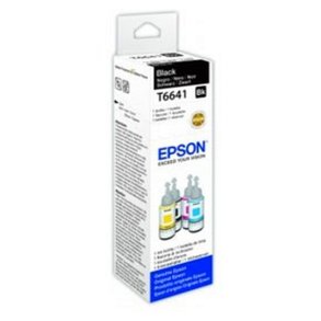 Epson original bl�kbeholder T664 - Ecotank - sort - 70 ml