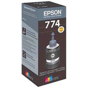 Epson original bl�kbeholder T7741 - Ecotank - sort - 140 ml