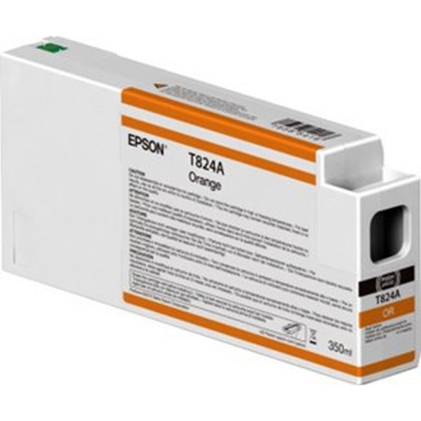 Epson original blkpatron T824 - Orange - 350 ml - UltraChrome HDX