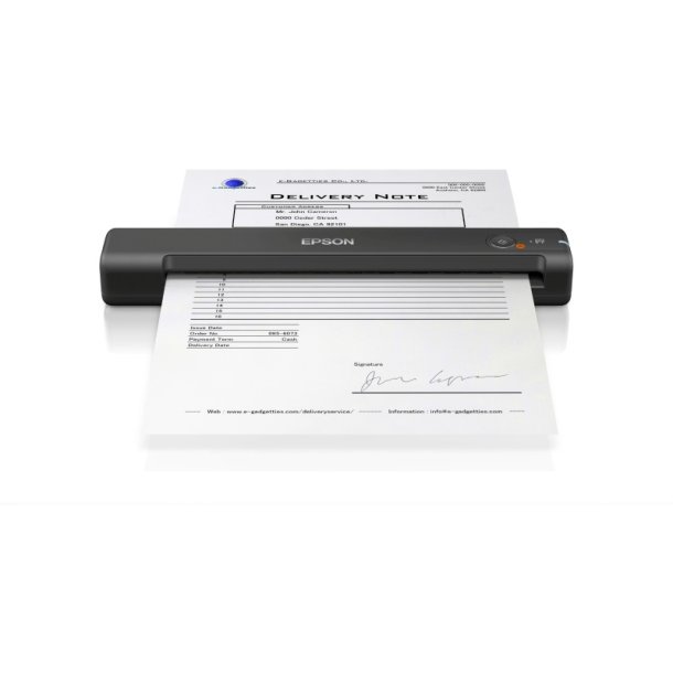 Epson WF ES-50 - Mobil Scanner- A4 - 600x600 dpi - 5,5 sek./scan - USB 2.0