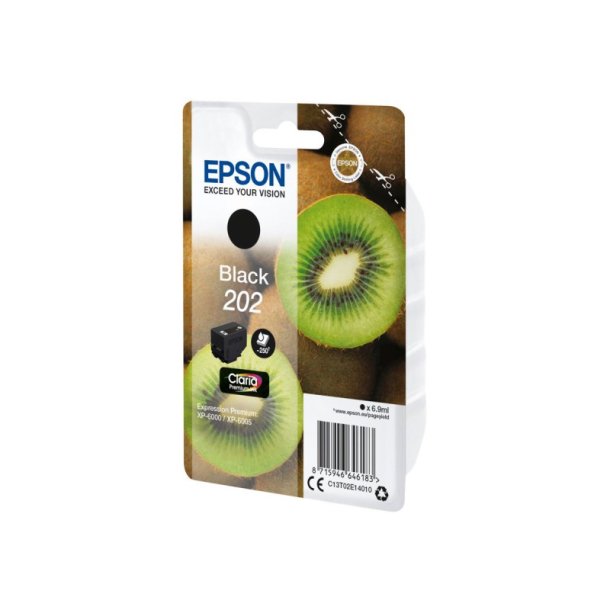 Epson original blkpatron T202 - 6.9 ml - Sort - 202 Kiwi