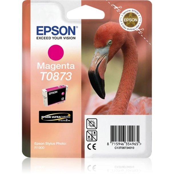 Epson original blkpatron T087 - Magenta - 11.4 ml - UltraChrome Hi-Gloss 2