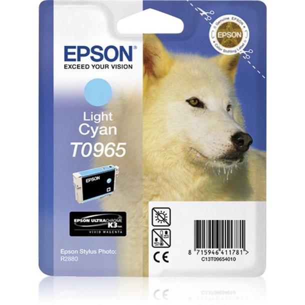 Epson original blkpatron T096 - Lys Cyan - 11.4 ml - UltraChrome K3