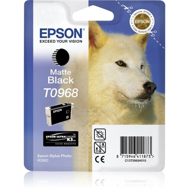 Epson original blkpatron T096 - Mat Sort - 11.4 ml - UltraChrome K3