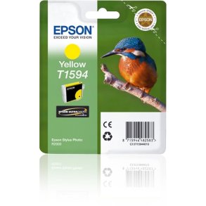 Epson original bl�kpatron T159 - Yellow - 17 ml - UltraChrome Hi-Gloss 2