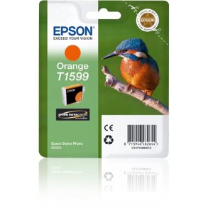 Epson original bl�kpatron T159 - Orange - 17 ml - UltraChrome Hi-Gloss 2