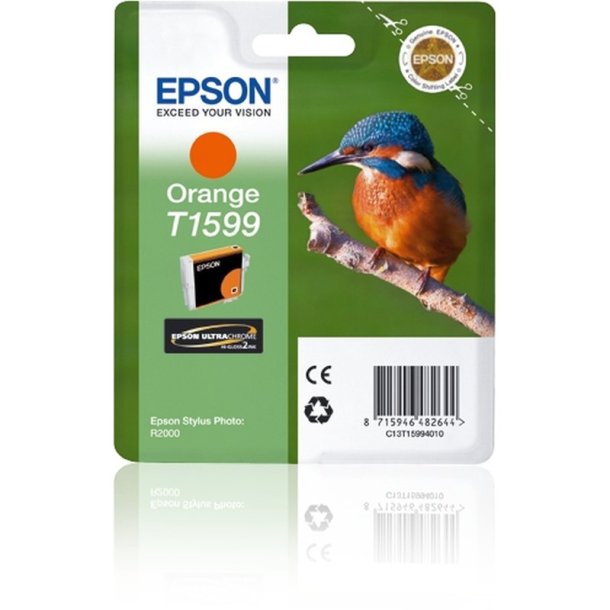 Epson original blkpatron T159 - Orange - 17 ml - UltraChrome Hi-Gloss 2