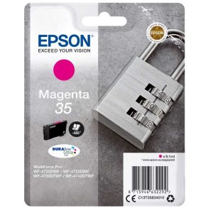 Epson original bl�kpatron T35 - Magenta - 9,1 ml - 35 H�ngel�s