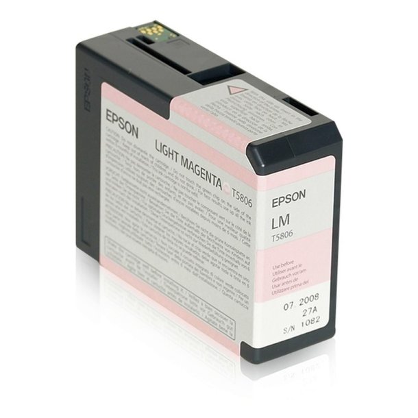 Epson original blkpatron T580 - Lys Magenta - 80 ml - UltraChrome K3