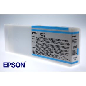 Epson original bl�kpatron T591 - Lys Cyan - 700 ml - UltraChrome K3