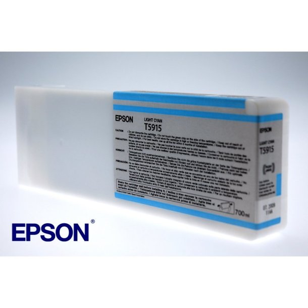 Epson original blkpatron T591 - Lys Cyan - 700 ml - UltraChrome K3