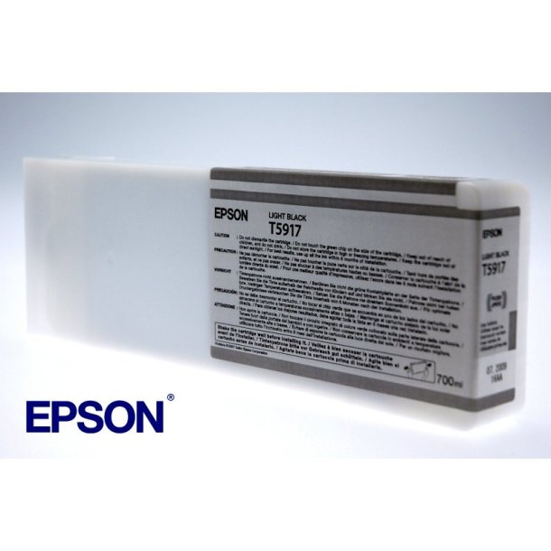 Epson original blkpatron T591 - Lys Sort - 700 ml - UltraChrome K3