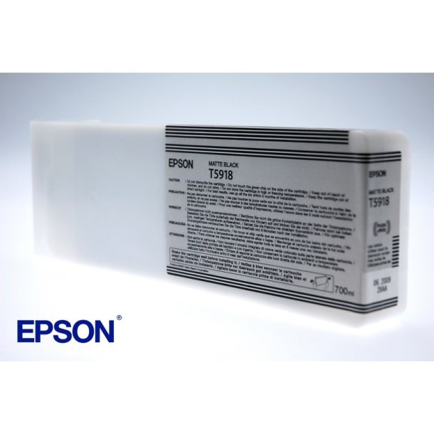 Epson original blkpatron T591 - Mat Sort - 700 ml - UltraChrome K3