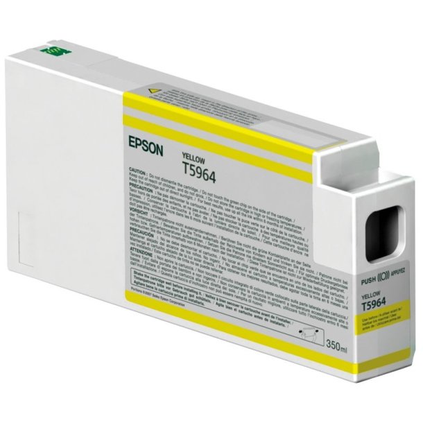 Epson original blkpatron T596 - Yellow - 350 ml - UltraChrome HDR