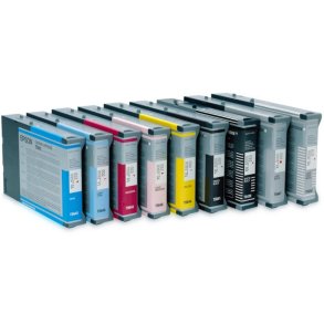 Epson original bl�kpatron T602 - Meget Lys Sort - 110 ml - UltraChrome K3