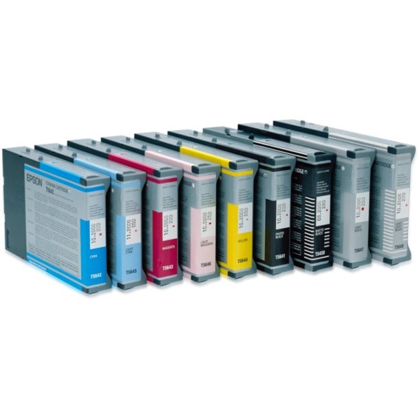 Epson original blkpatron T605 - Lys Sort - 110 ml - UltraChrome K3