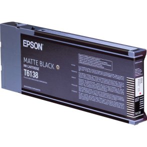 Epson original bl�kpatron T61 - mat Sort - 110 ml - UltraChrome K3