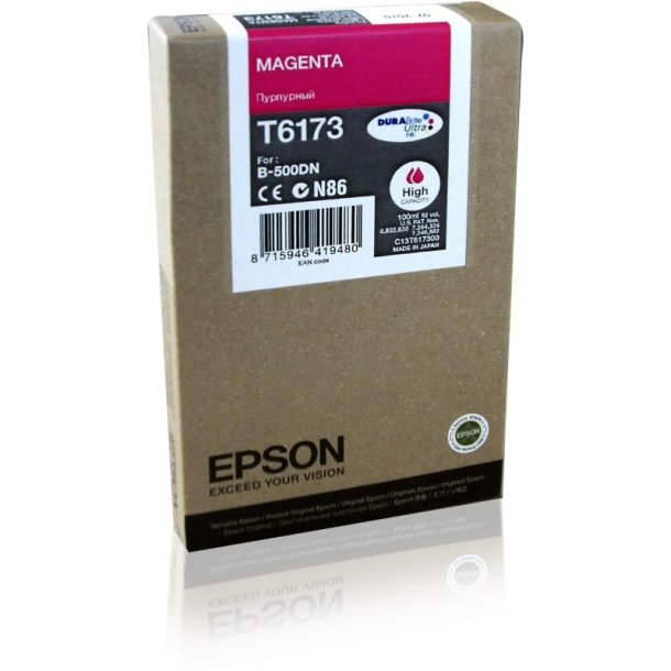 Epson original blkpatron T61 - Business B300/B310/B500/B510 - Magenta XL - 7.000 sider