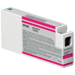 Epson original bl�kpatron T636 - Levende Magenta - 700 ml - UltraChrome HDR