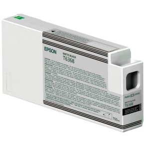 Epson original bl�kpatron T636 - Mat Sort - 700 ml - UltraChrome HDR