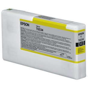 Epson original bl�kpatron T653 - Yellow - 200 ml - UltraChrome HDR