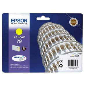 Epson original bl�kpatron T79 - Workforce Pro WF-46x0/51x0/5190/56xx - Yellow L - 800 sider