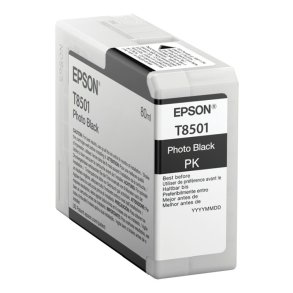 Epson original bl�kpatron T080 - Foto-Sort - 80 ml - UltraChrome HD