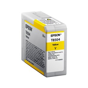 Epson original bl�kpatron T080 - Yellow - 80 ml - UltraChrome HD