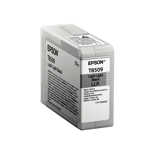 Epson original blkpatron T080 - Lys Lys Sort - 80 ml - UltraChrome HD