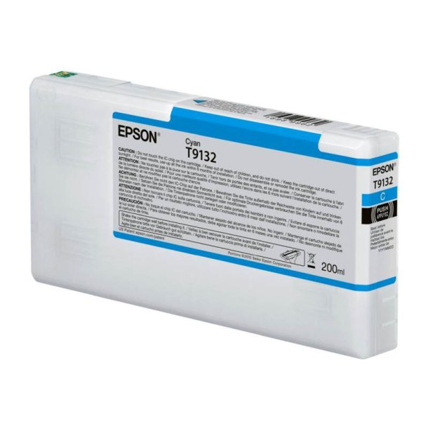 Epson original blkpatron T913 - Cyan - 200 ml - UltraChrome HDR