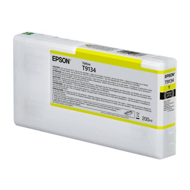 Epson original blkpatron T913 - Yellow - 200 ml - UltraChrome HDR