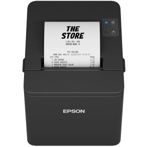 Epson TM-T20IV kvitteringsprinter - USB, Serial & Ethernet med str�mforsyning
