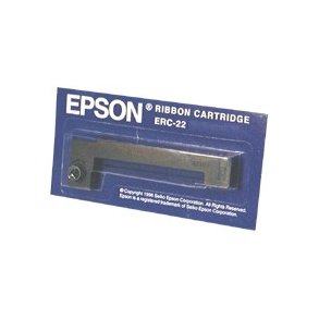Epson original Farveb�nd/Ribbon ERC-22B - Sort - M180/190