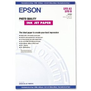 Epson A3+ Photo Quality bestr�get mat fotoPapir - 330mm x 483mm - 105g - 100 ark papir