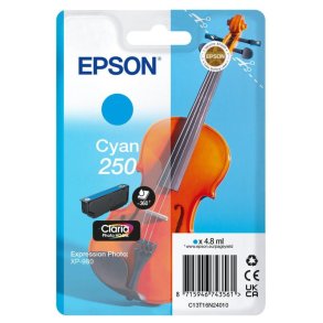 Epson Original Bl�kpatroner 250 - Cyan - 4,8 ml