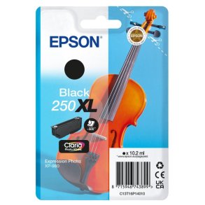 Epson Original Bl�kpatroner 250XL - Sort - 10,2 ml