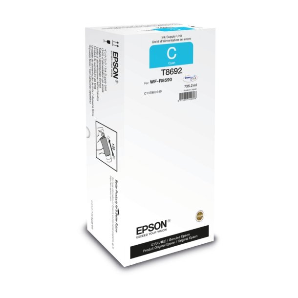 Epson Original Bl�kpatroner R5890 XXL - Cyan - 735,2 ml