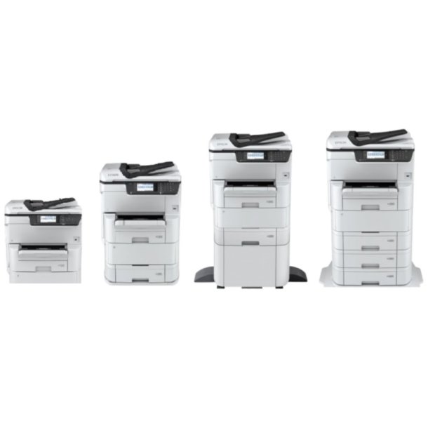 Epson Workforce Pro<br>WF-C879RDWF kopimaskine<br>A3 Farve blk Multifunktion