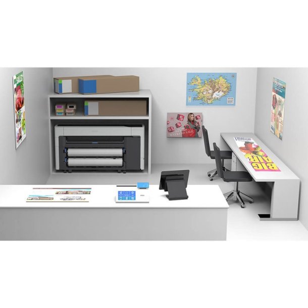 Epson SC-T3700E 24" storformat printer - Blk - Farve - 2400 x 1200 dpi - Enkelt rulle