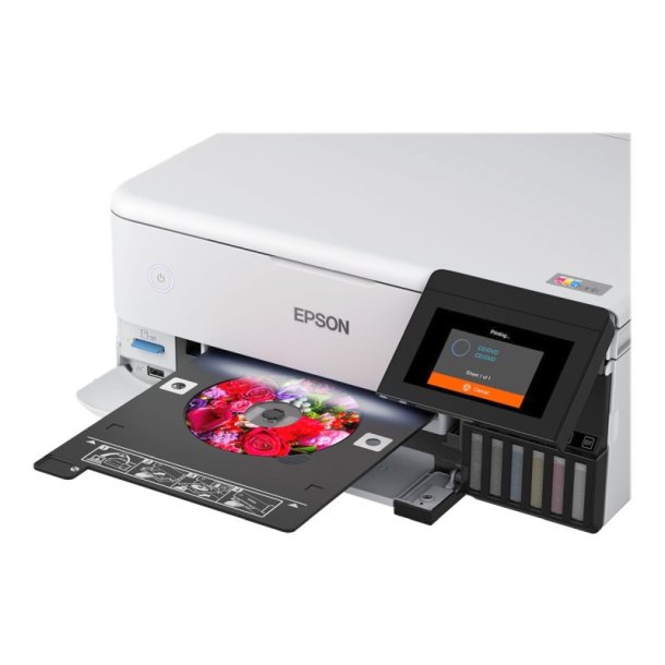 Epson EcoTank ET-8500 - A4 - 6 farve - blk - genopfyldelig - Multifunktions - Fotoprinter