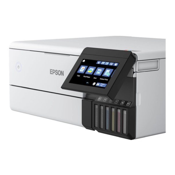 Epson EcoTank ET-8500 - A4 - 6 farve - blk - genopfyldelig - Multifunktions - Fotoprinter