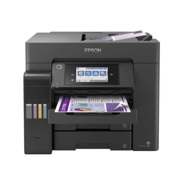 Epson EcoTank ET-5850 - A4 - Farve - blk - genopfyldelig - Multifunktions printer