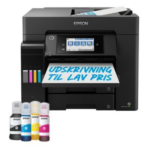 Epson EcoTank ET-5855 - A4 Farve genopfyldelig blk Multifunktions printer
