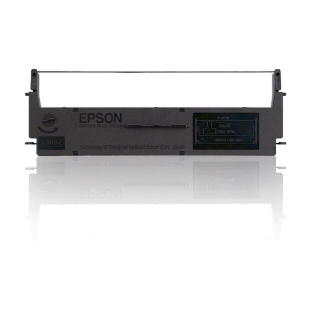 Epson original Farvebnd/Ribbon S015 SIDM - sort - 3 millioner tegn - LQ50